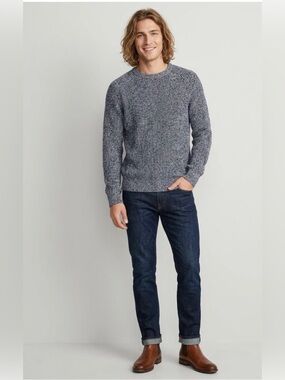 J Crew Fisherman Knit Sweater large